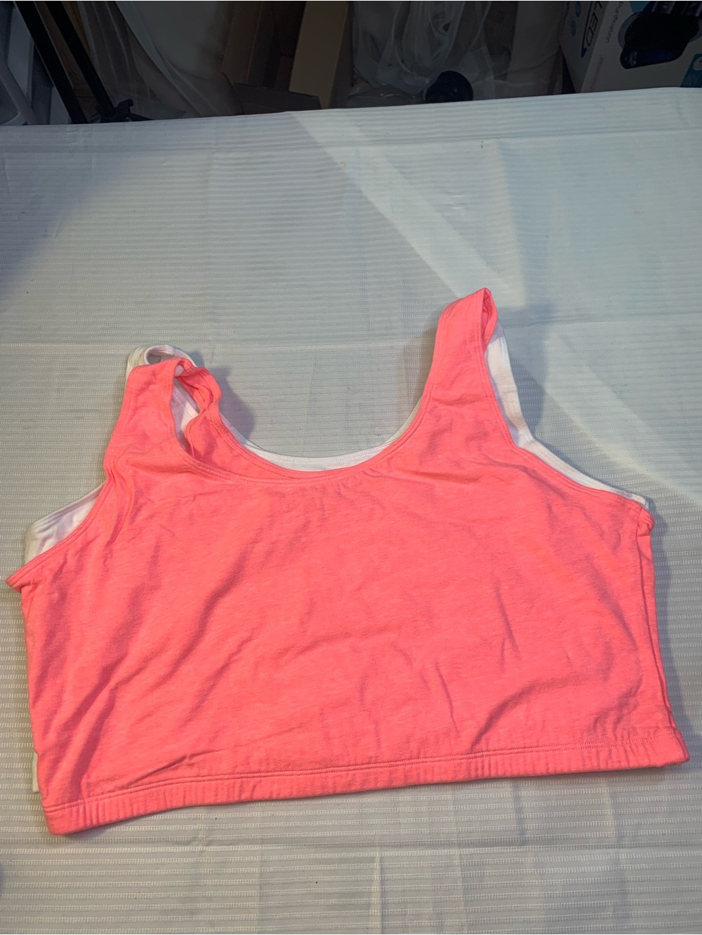 Fruit of the Loom Women's Tank Style Cotton Sports Bra, 3-Pack, SZ 46 - Picture 3 of 8
